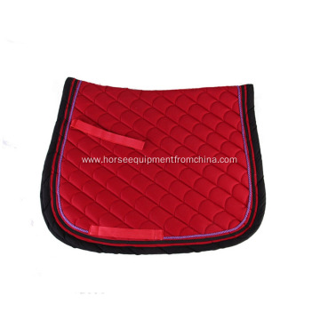 Fish Pattern Polycotton Horse Saddle Pad